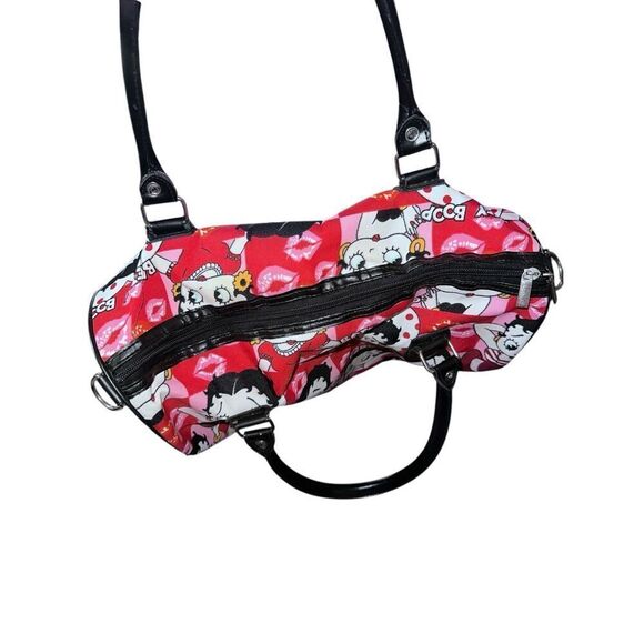 BEAUTIFUL VINTAGE Betty Boop  duffle / purse bag  purse GREAT CONDITION - Picture 6 of 12